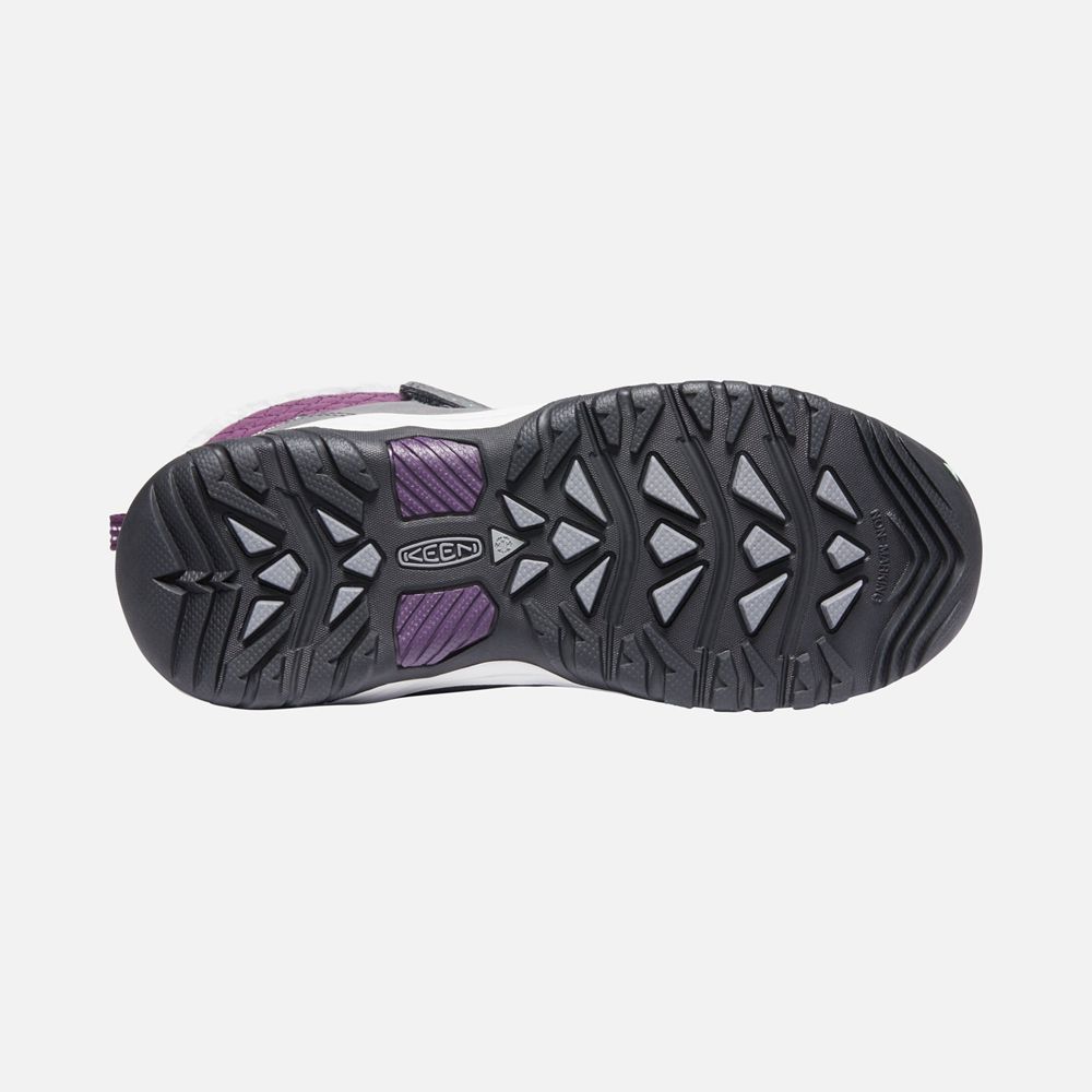 Keen Vinterkängor Barn Grå/Lila - Hoodoo Iii Waterproof - 209671NVR